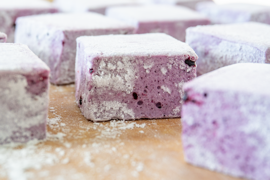 Blueberry Marshmallows