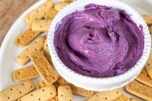 Whipped Blueberry Cream Cheese