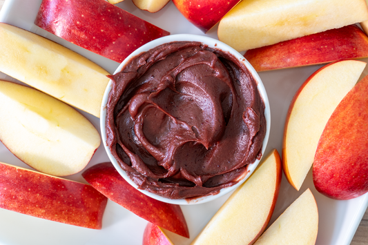 Chocolate Peanut Butter Dip w/ Beets