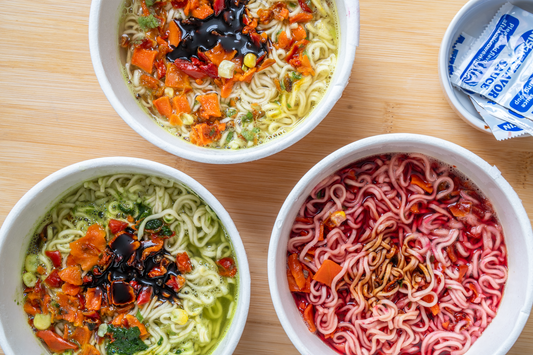 Veggie Boosted Microwave Ramen
