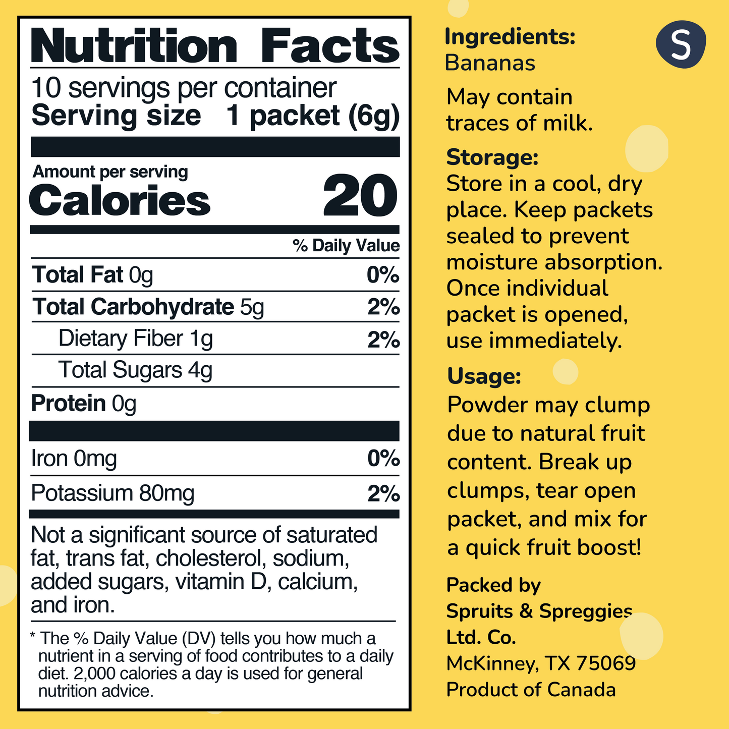 Banana Spruits