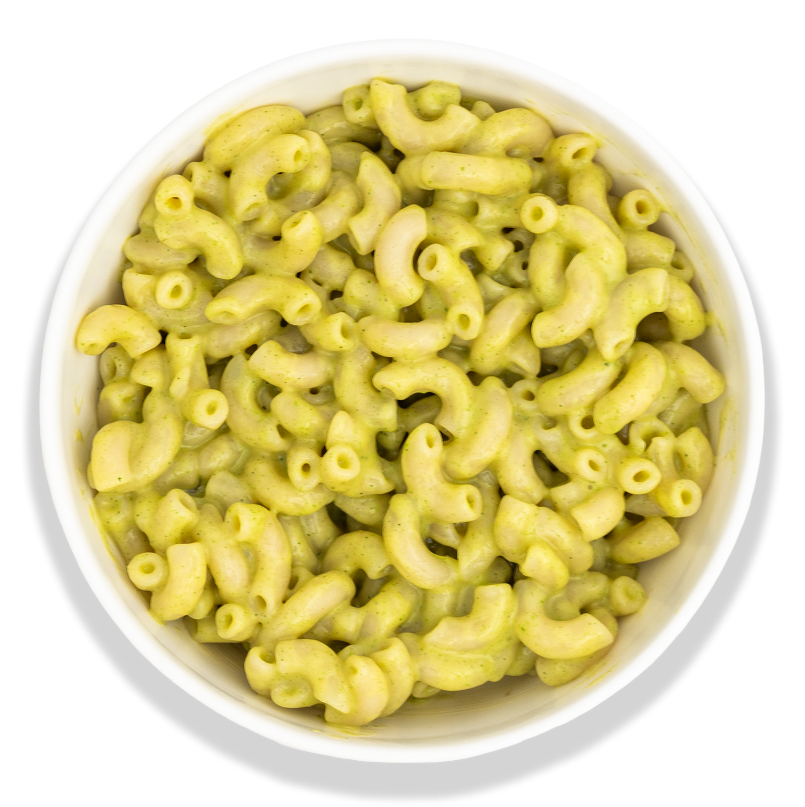 Green macaroni bowl